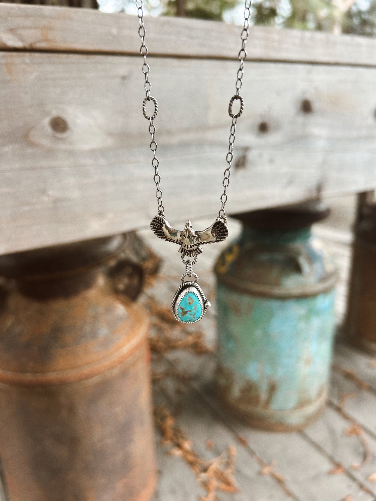 The Turquoise Hawk Necklace