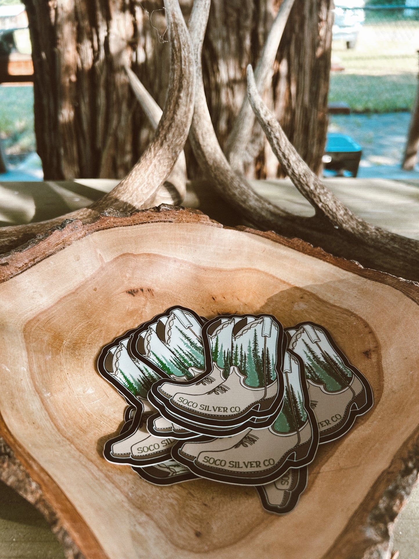 Cowboy Boot Sticker
