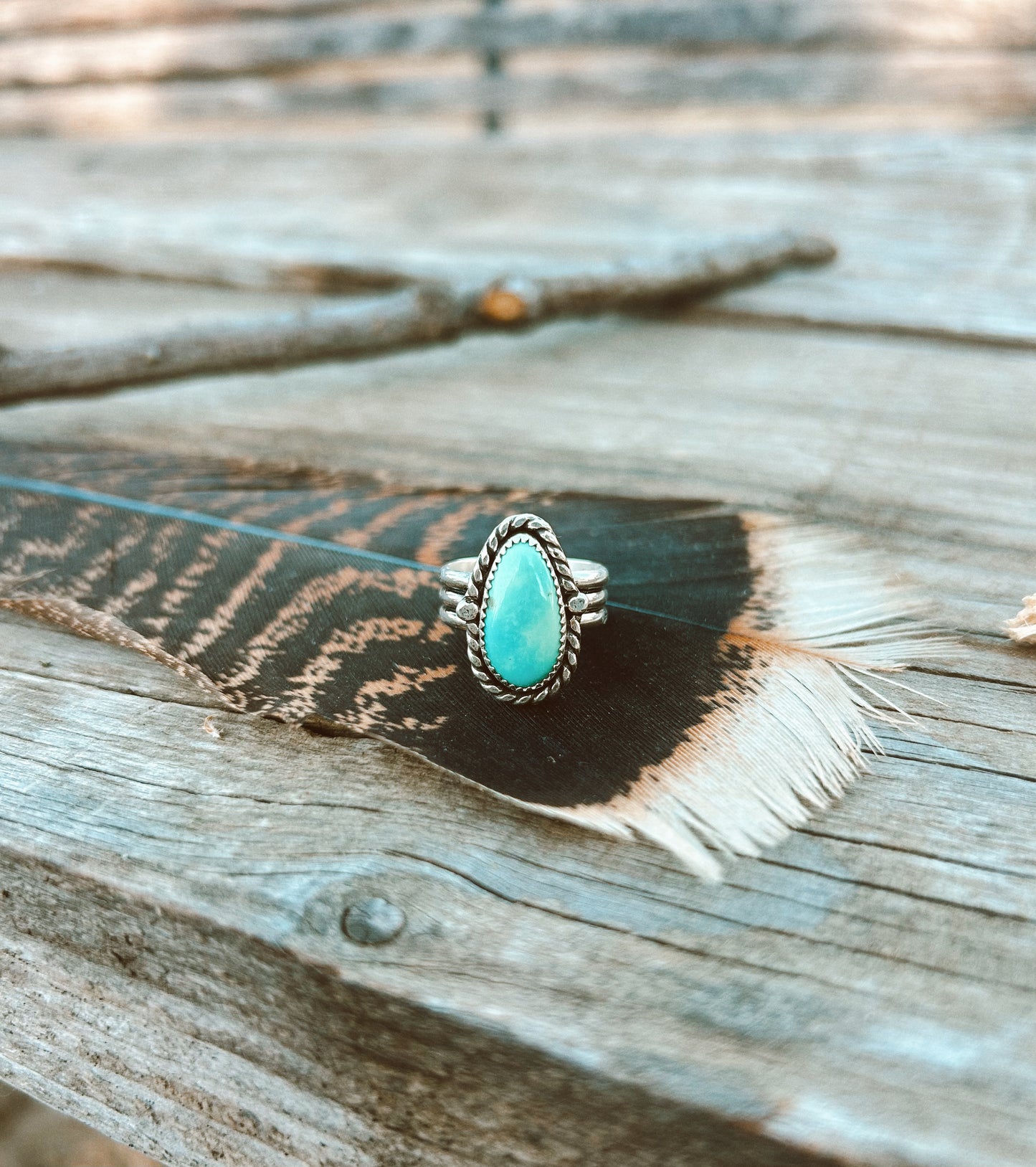 Turquoise Ring Size 6 1/2