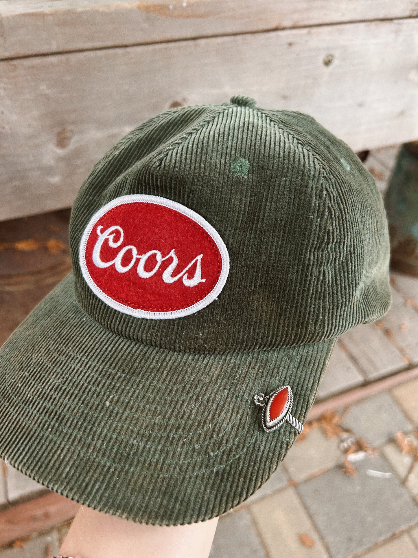 The Red Rose Hat Pin