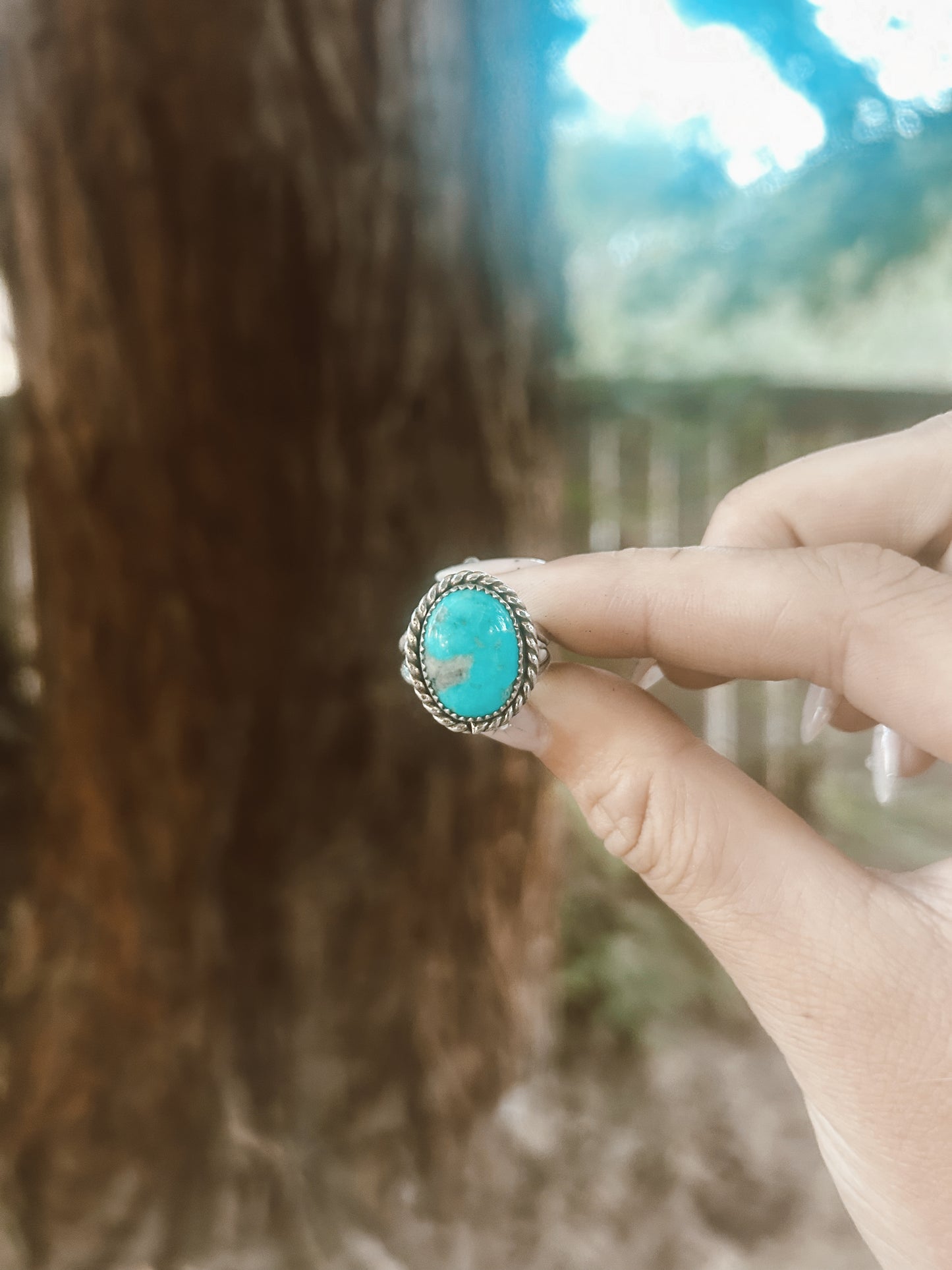 Turquoise Ring Size 6 1/2