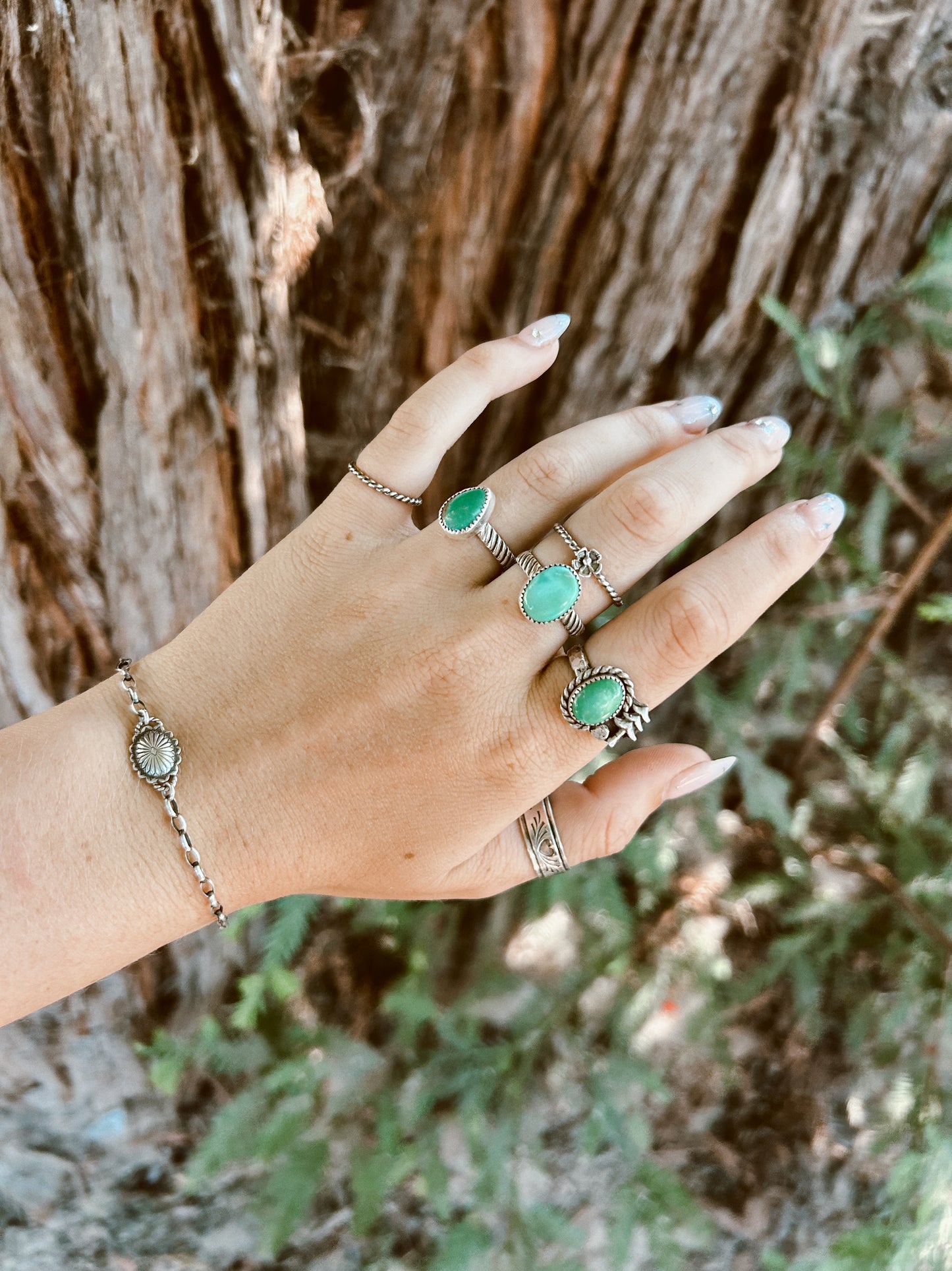 The Green Tree Ring Size 8