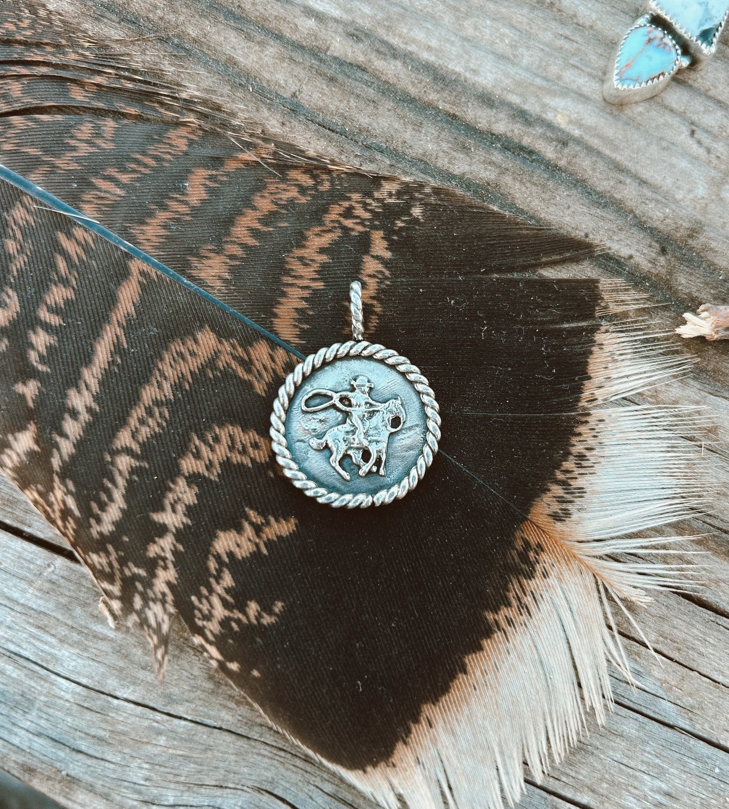 The Cowboy Coin Pendant