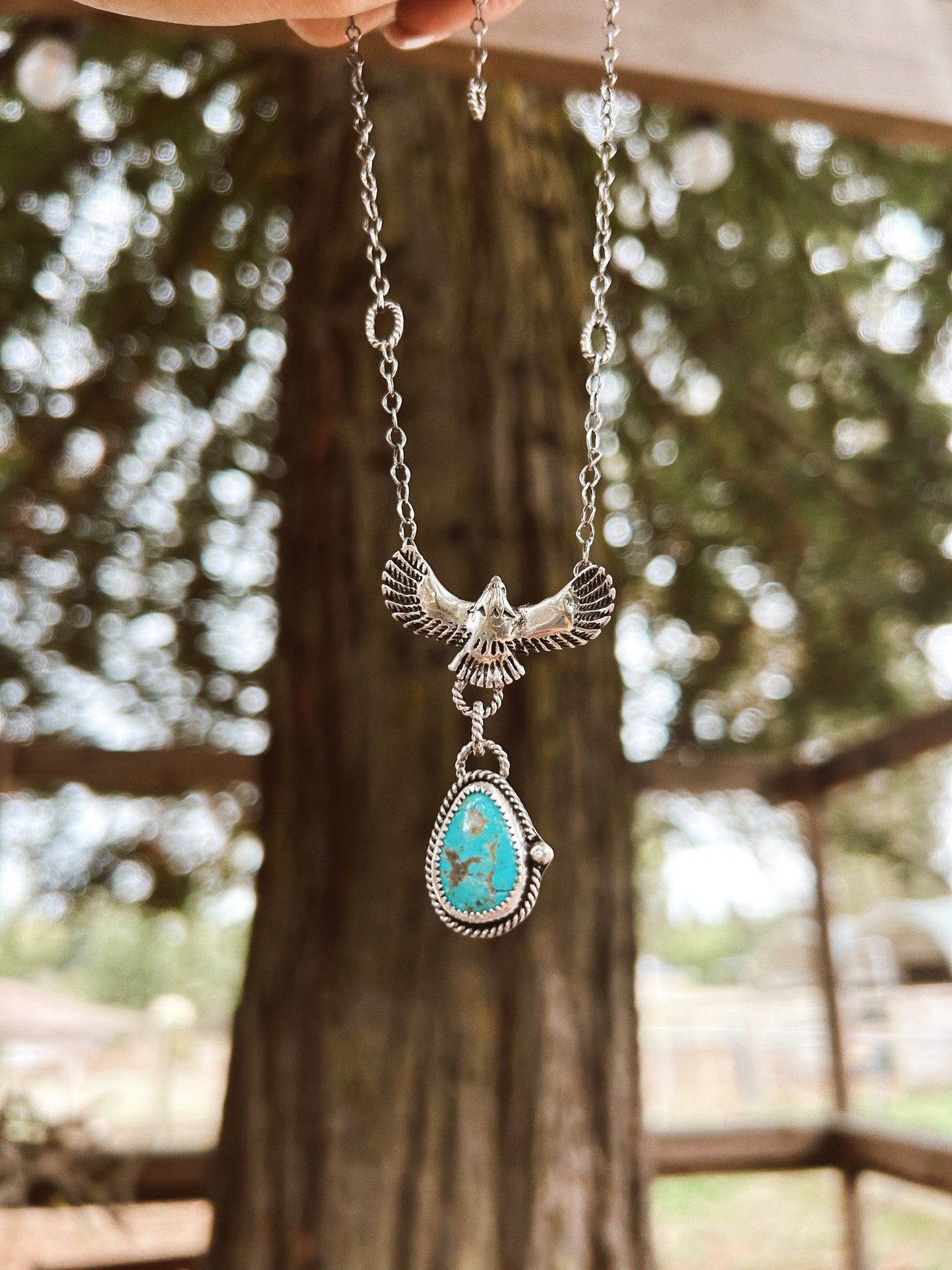 The Turquoise Hawk Necklace