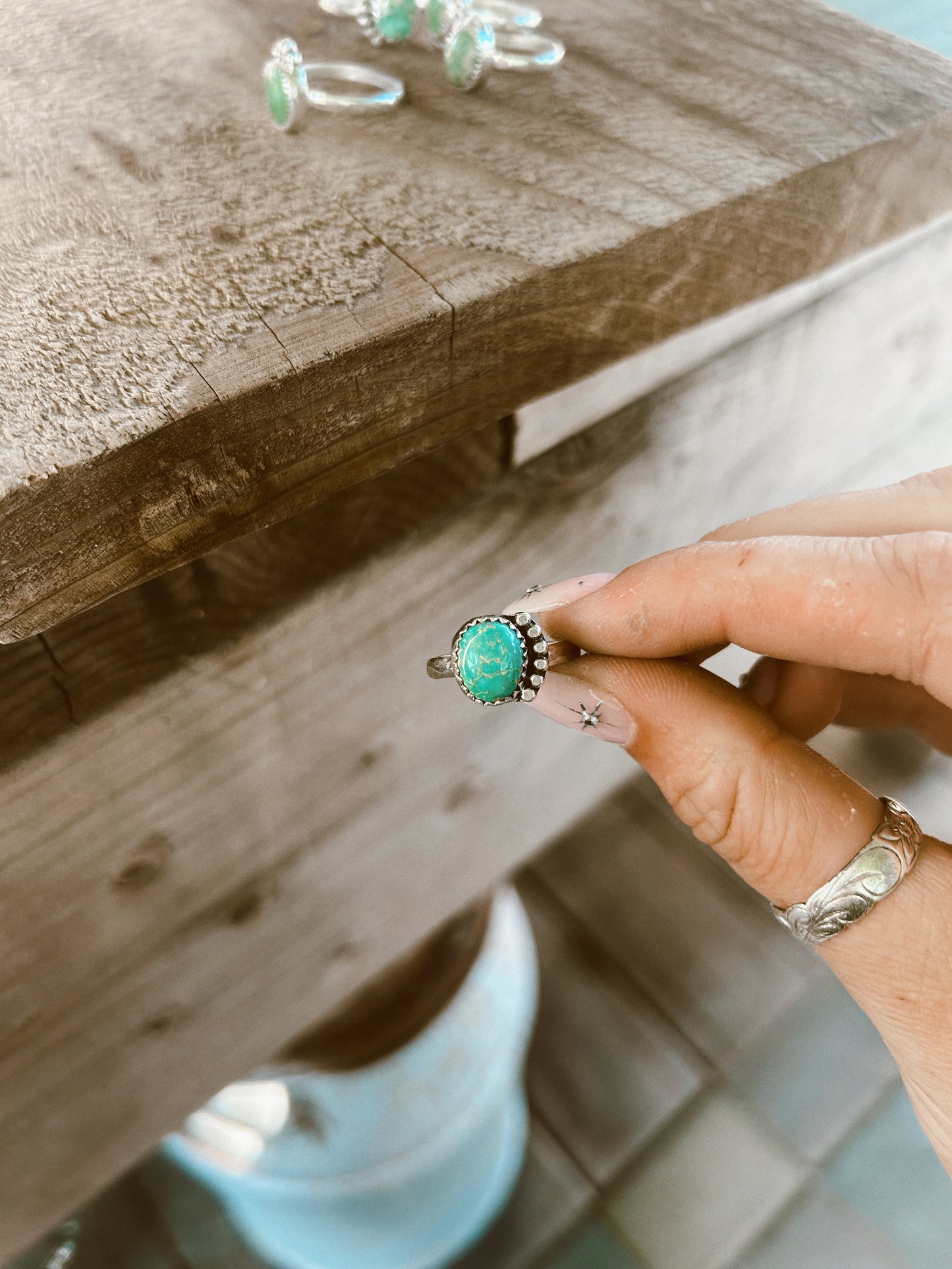 Emerald Valley Turquoise Ring Size 7
