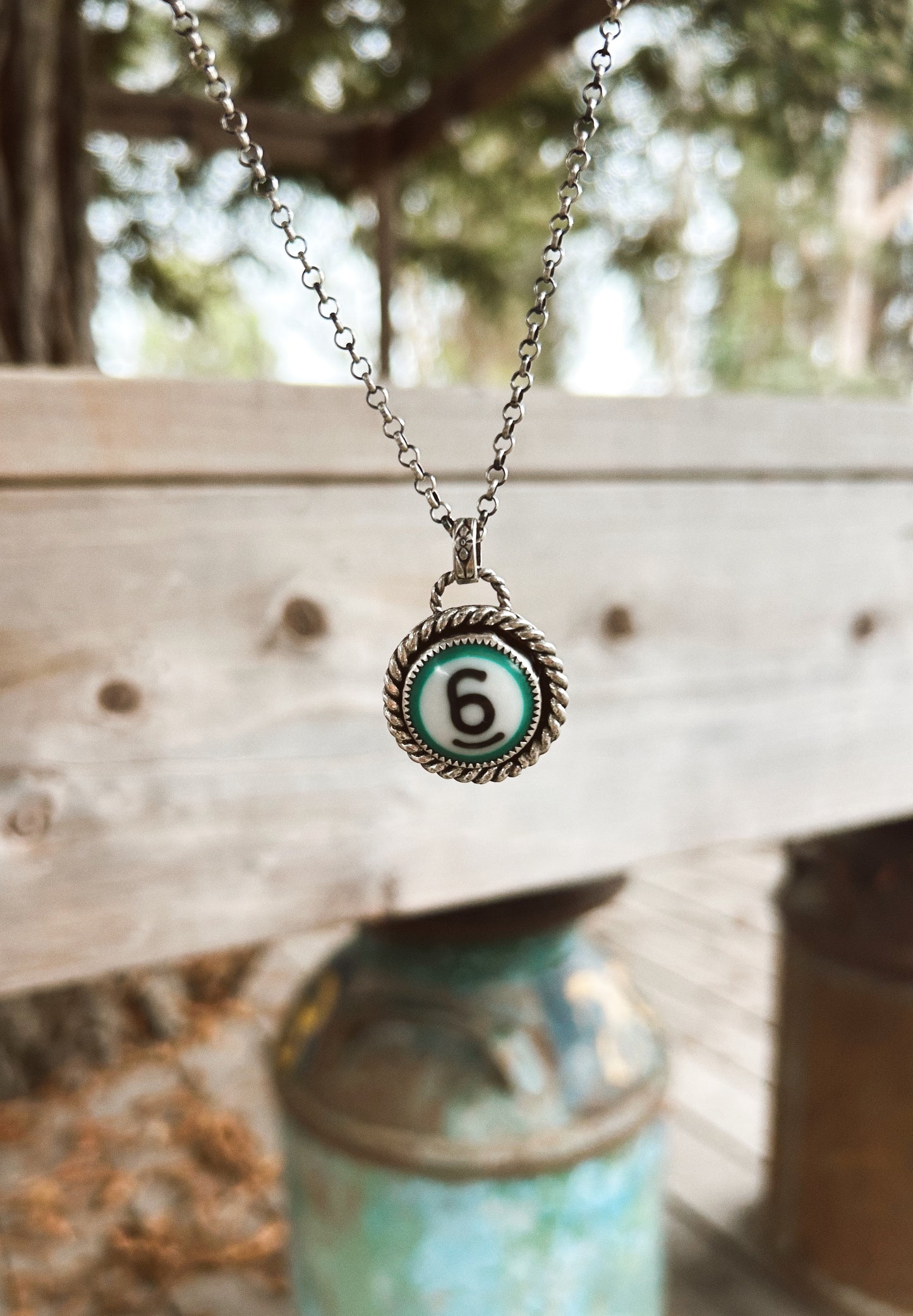 6 Billiard pendant