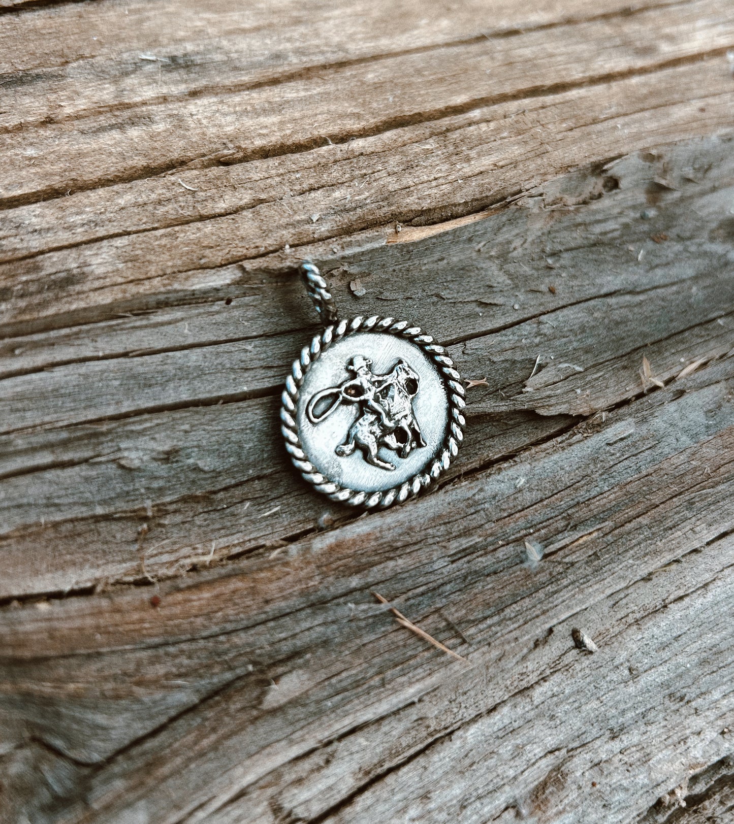 The Cowboy Coin Pendant