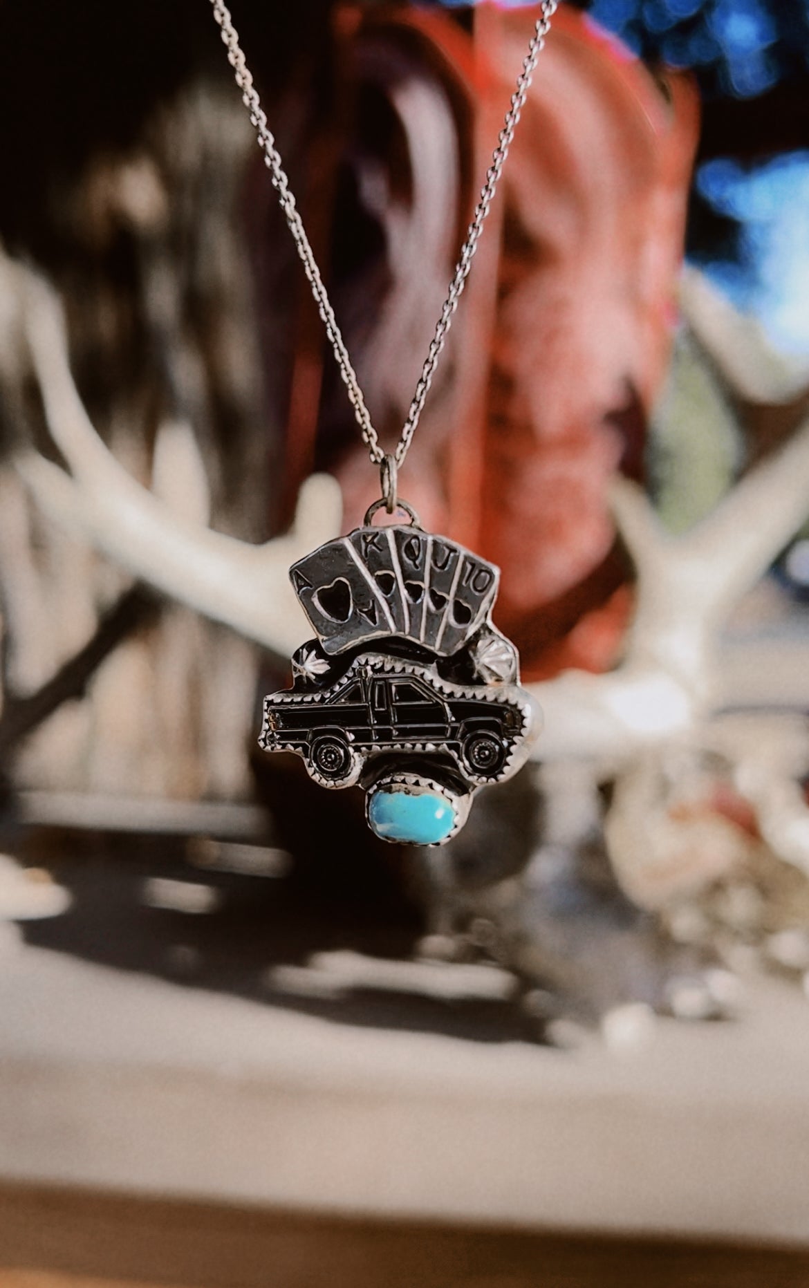1985 Royal Flush Toyota Necklace