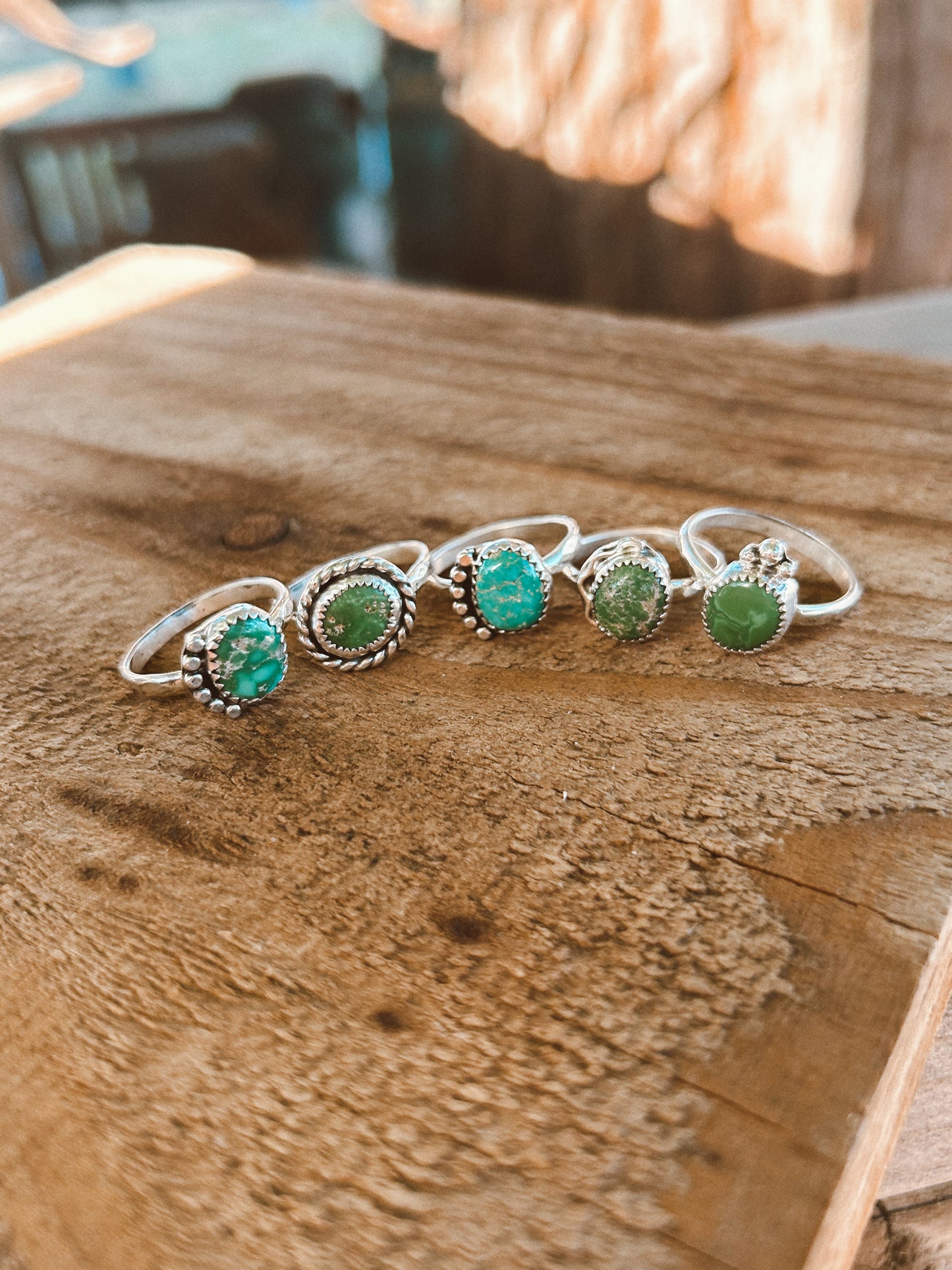Emerald Valley Turquoise Ring Size 7
