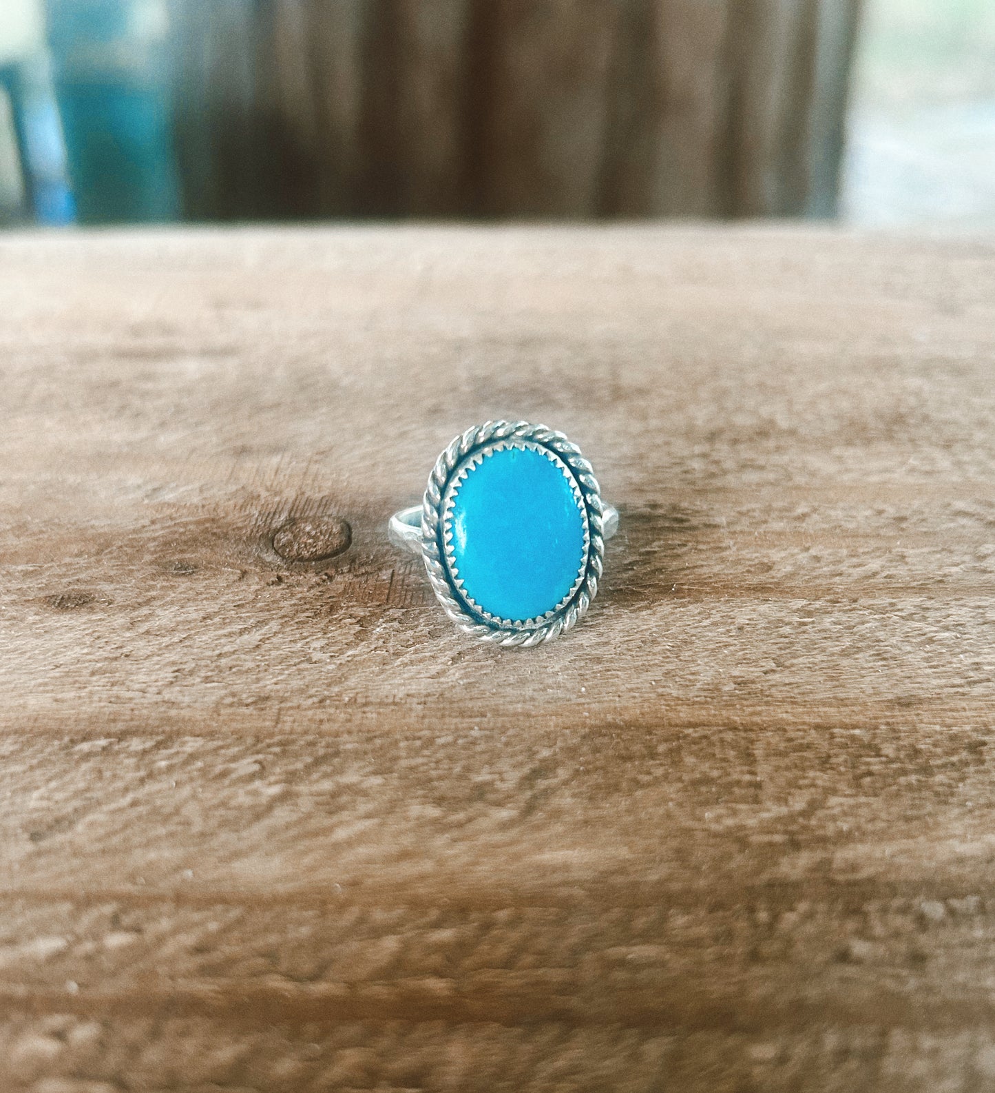 Turquoise Ring Size 9
