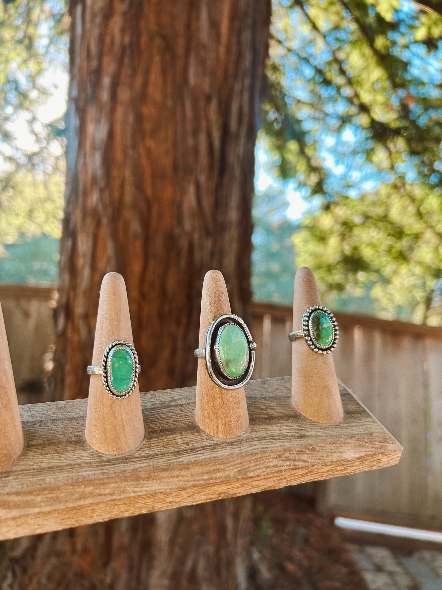 The Evergreen Halo Ring Size 7 1/2