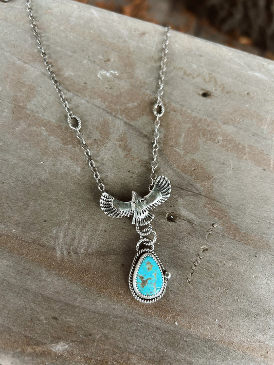 The Turquoise Hawk Necklace