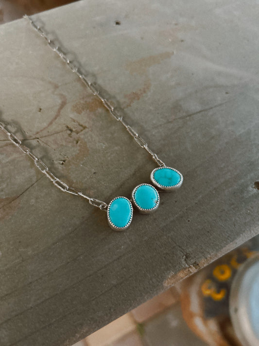 The Three Stone Necklace