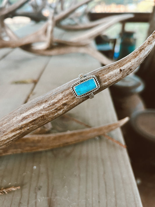 Turquoise Ring Size 6 1/2