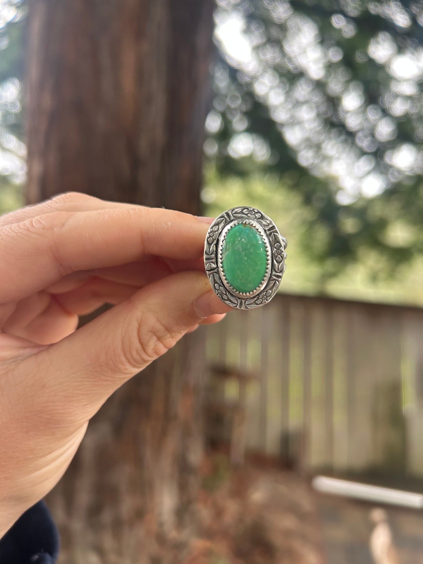 The Floral Cielo Ring Size 8