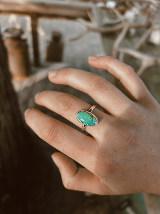 Turquoise Ring Size 8 1/3