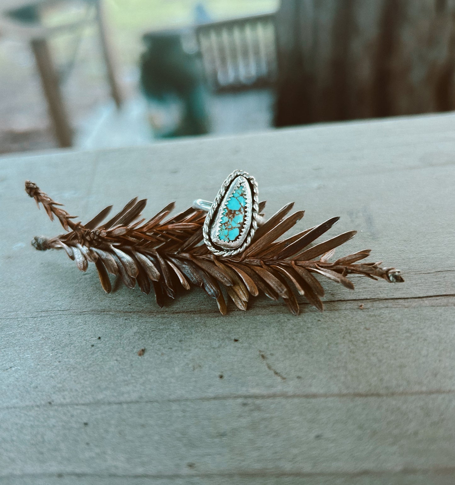 Turquoise Ring Size 5 4/5