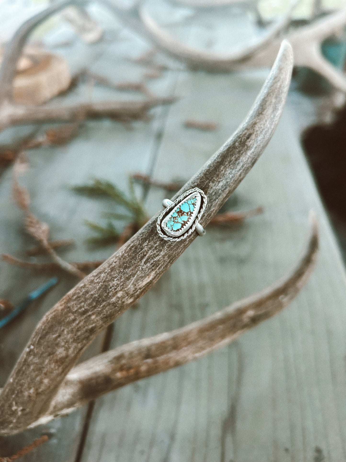 Turquoise Ring Size 5 4/5