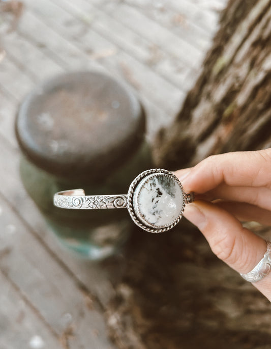 White Buffalo Cuff