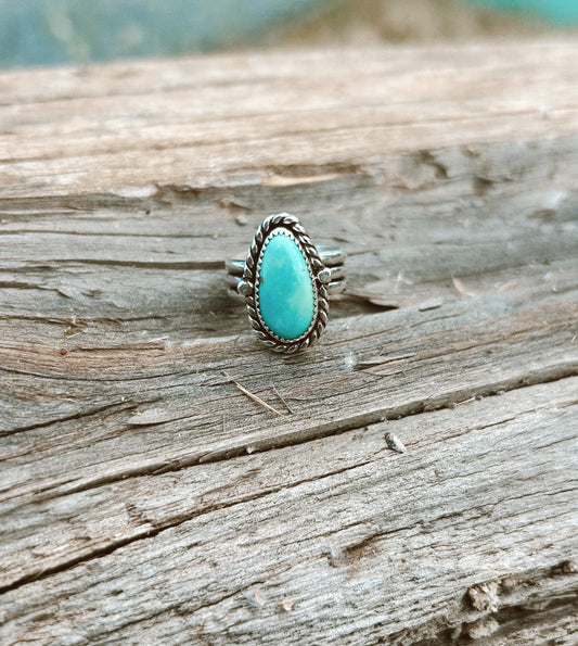 Turquoise Ring Size 6 1/2