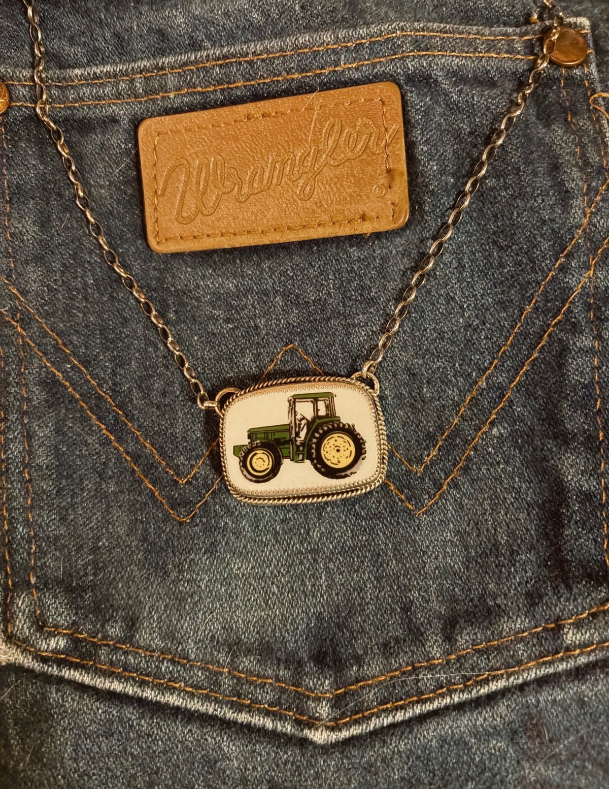 The John Deer Necklace (Square #4)