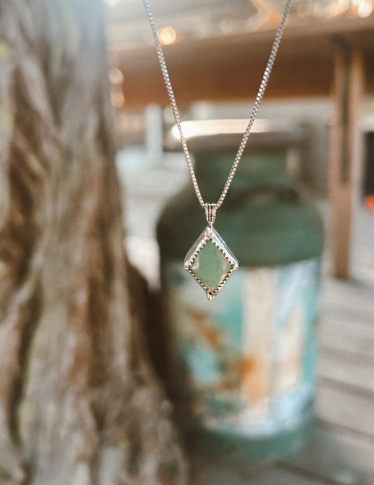 The Green Diamond Pendant