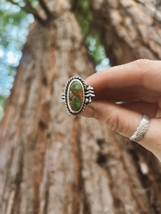 The Redwood Ring Size 8