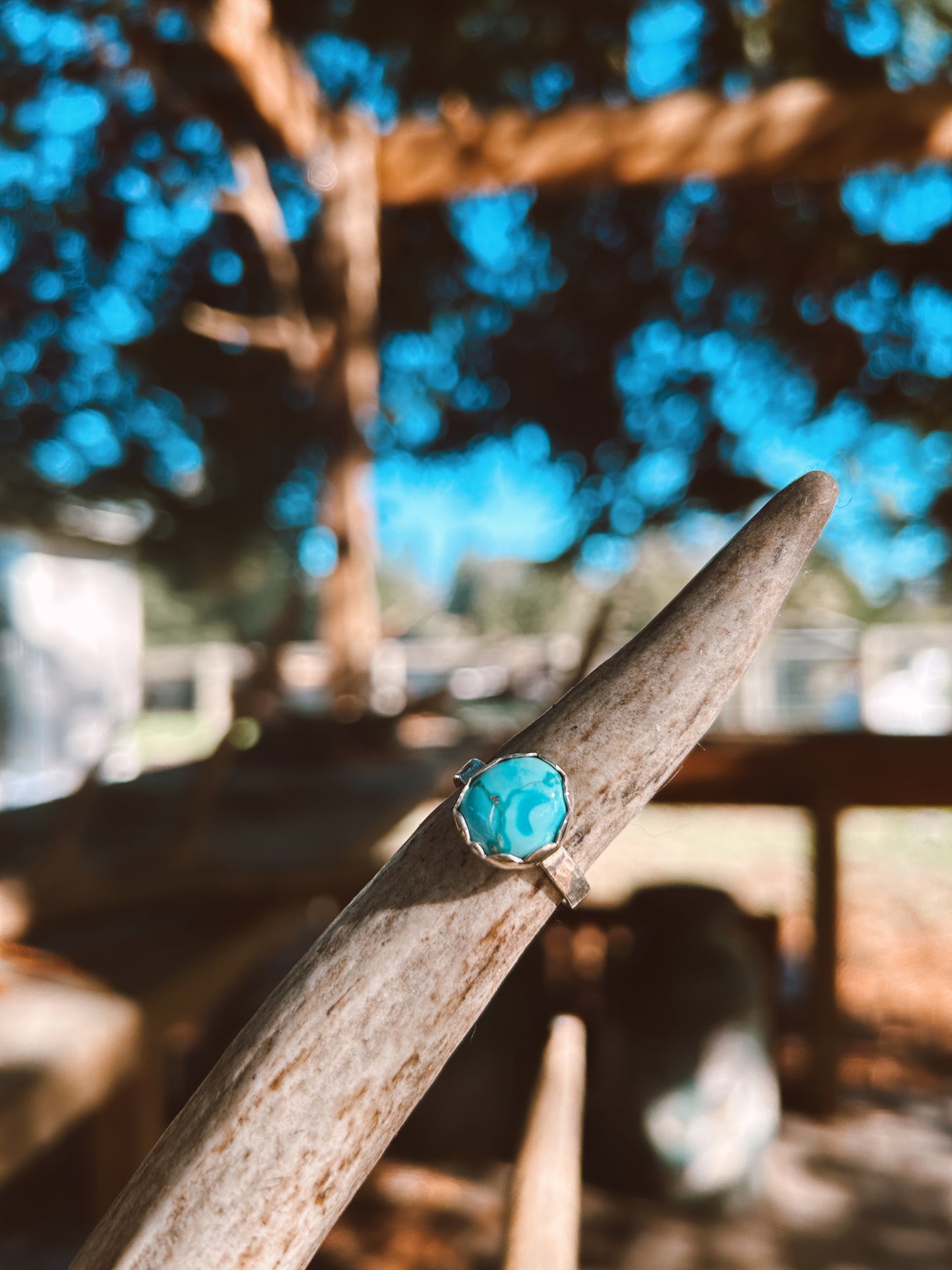 White Water Turquoise Ring