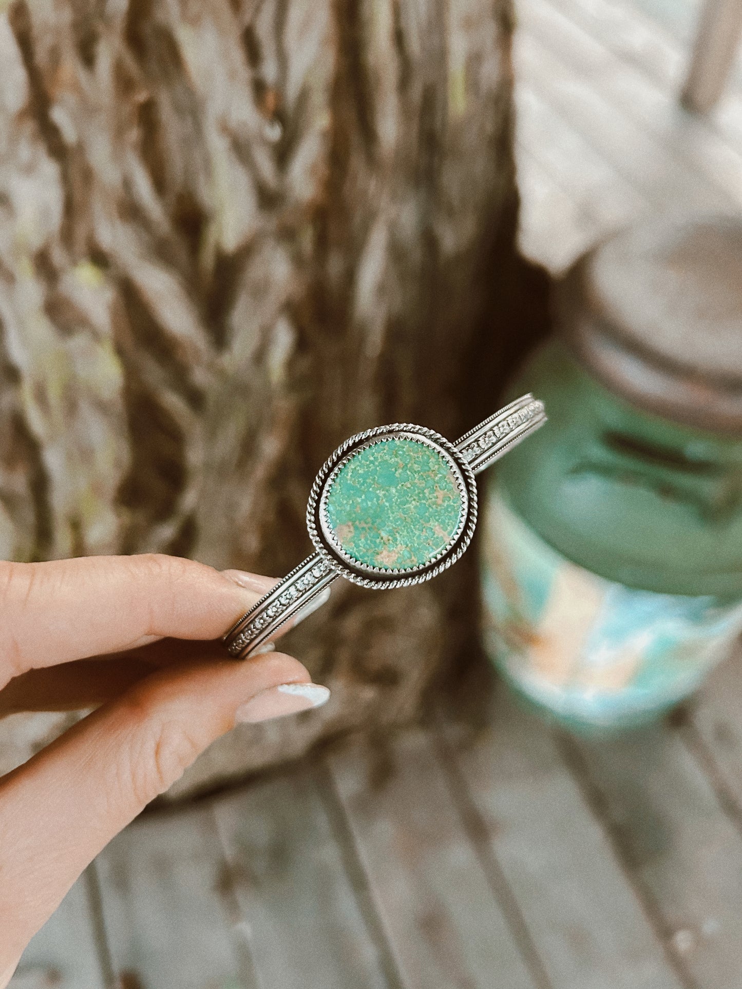 The Pine Blossom Cuff