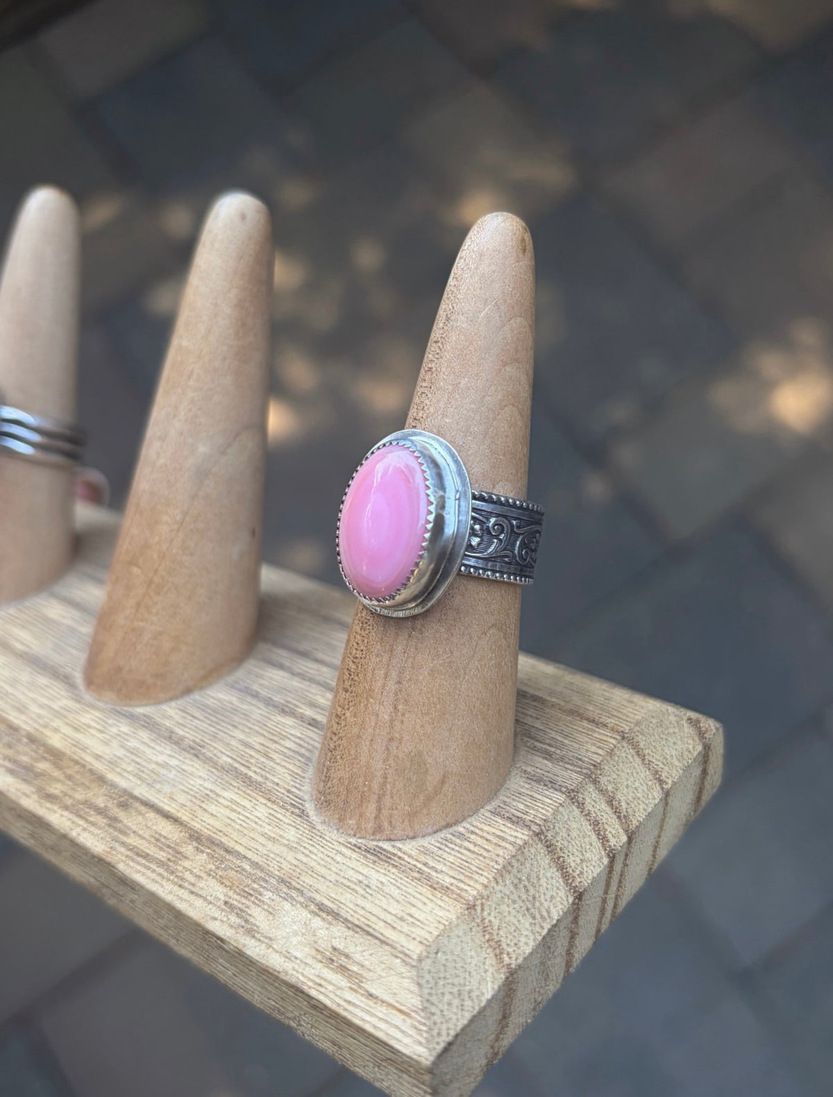 Blush & Broncs Ring Size 8