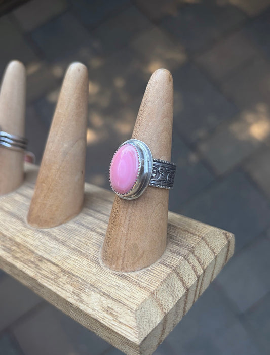 Blush & Broncs Ring Size 8