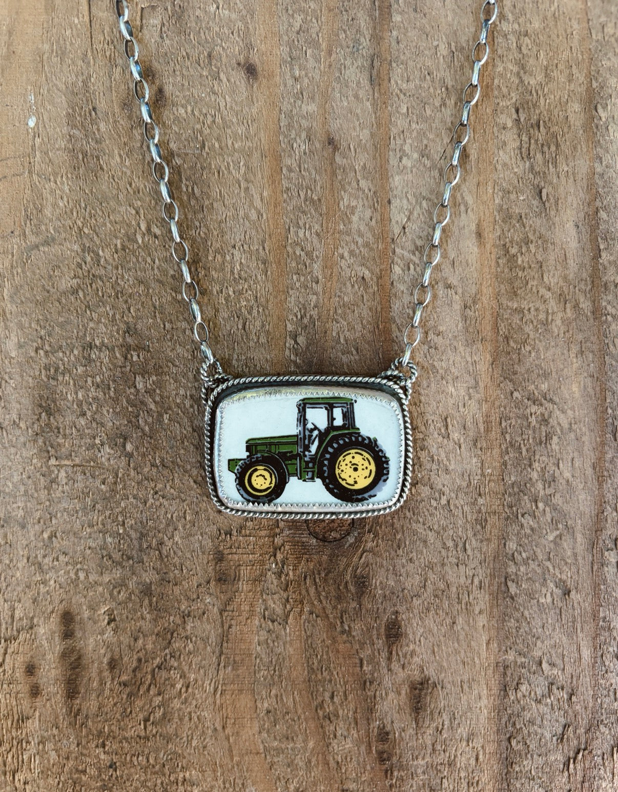 The John Deere Necklace (Square #3)