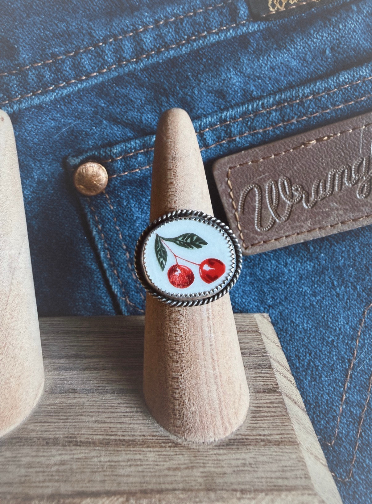 The Heirloom Cherry Ring Size 7.5