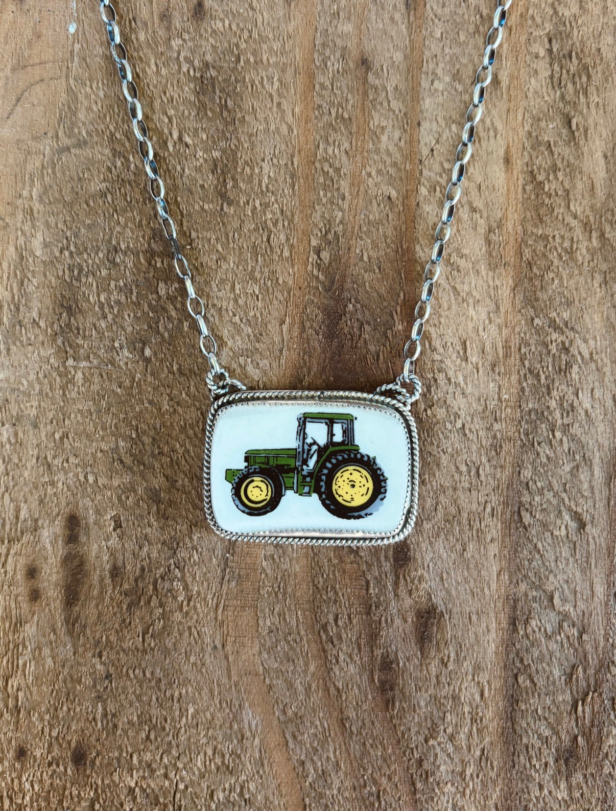 The John Deere Necklace (Square #2)