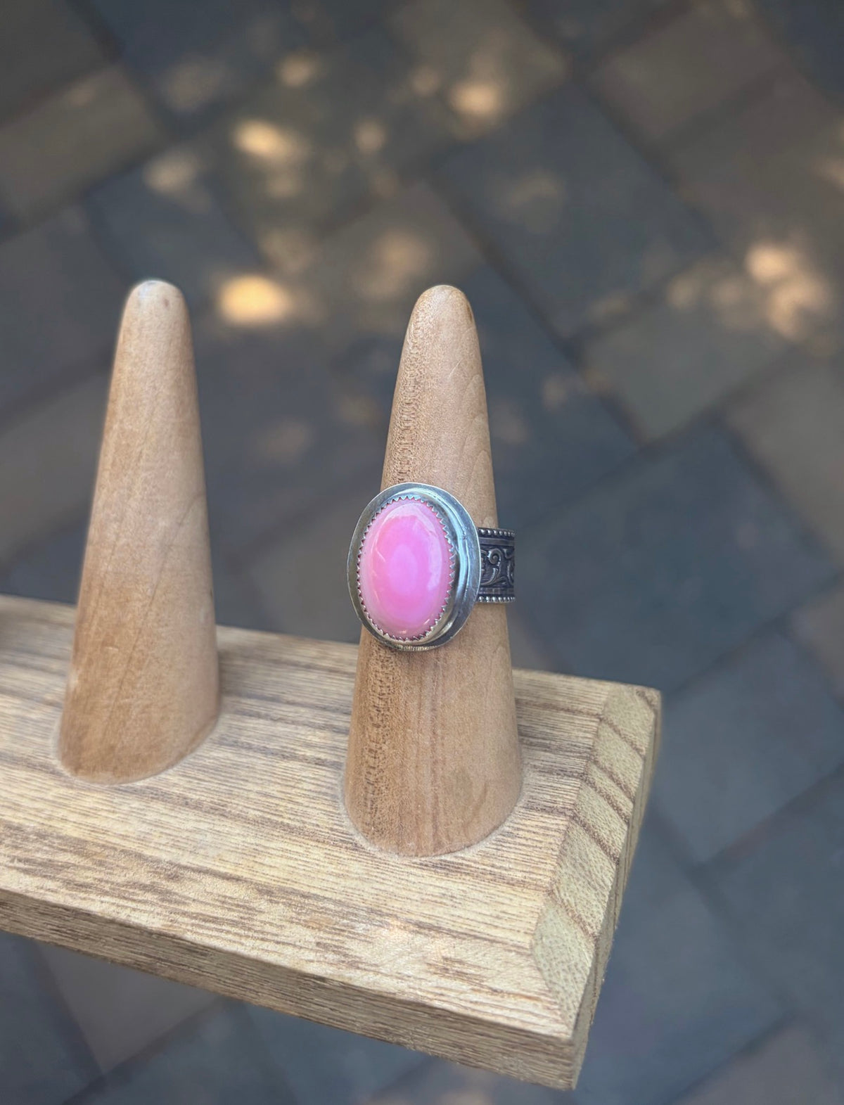 Blush & Broncs Ring Size 8