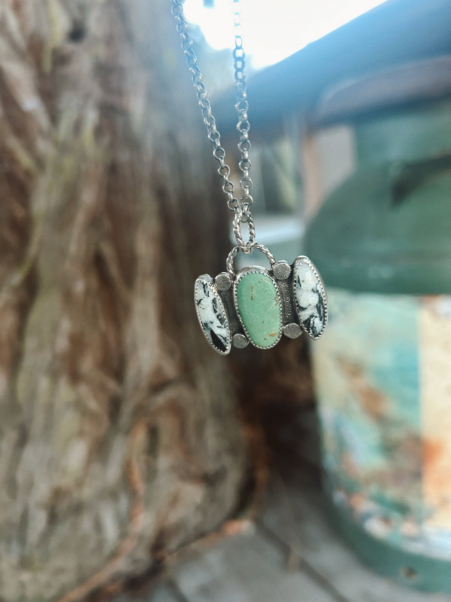 Western Zebra Pendant