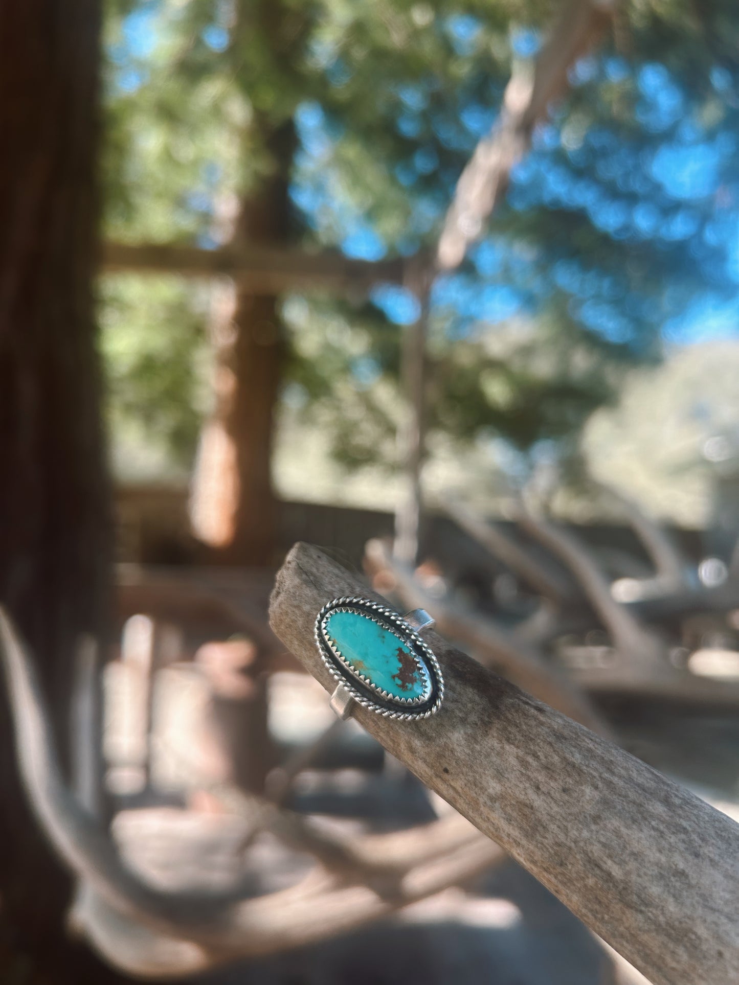 Royston Turquoise Ring Size 8 1/2