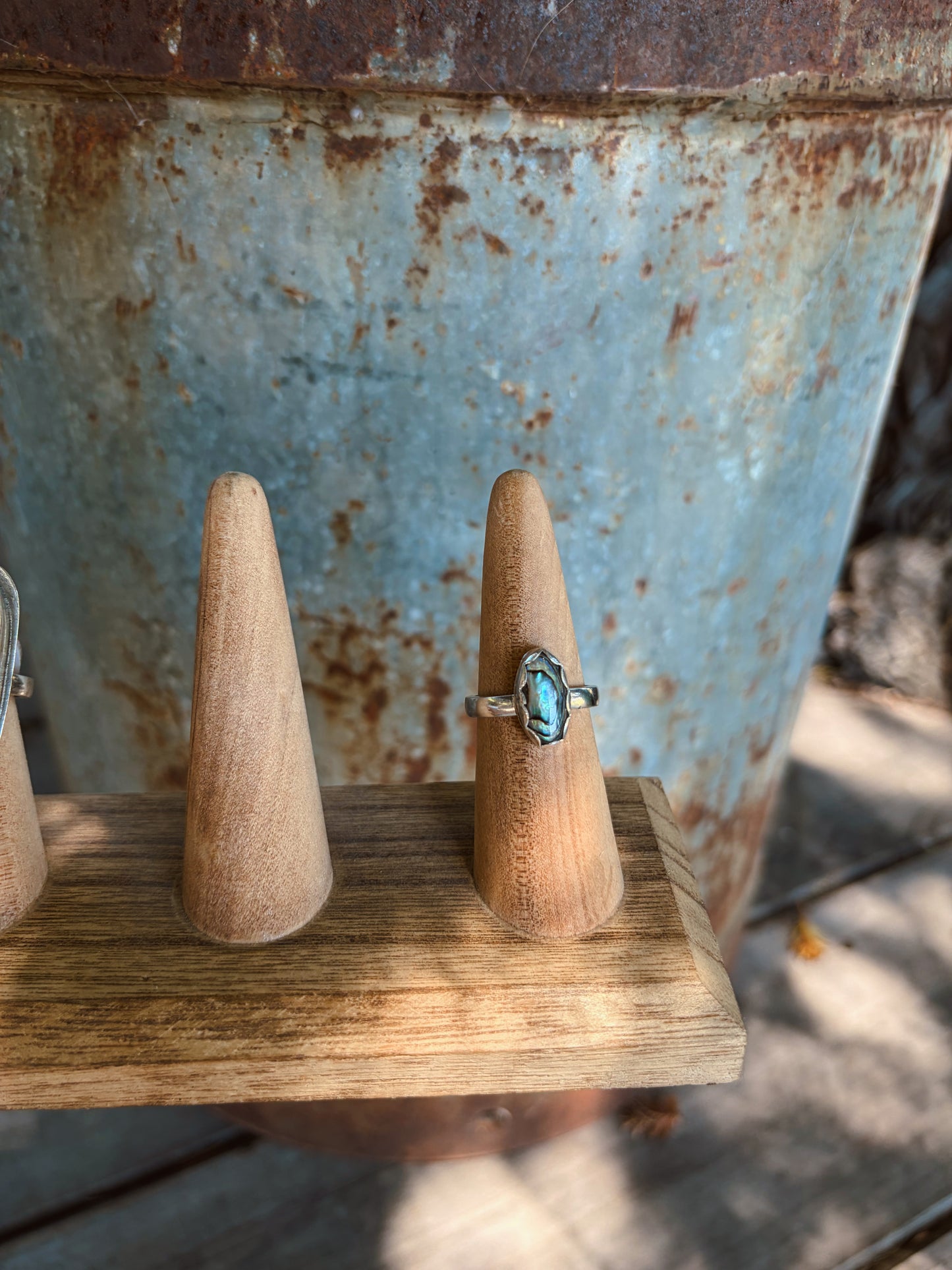 The Abalone Ring Size 8