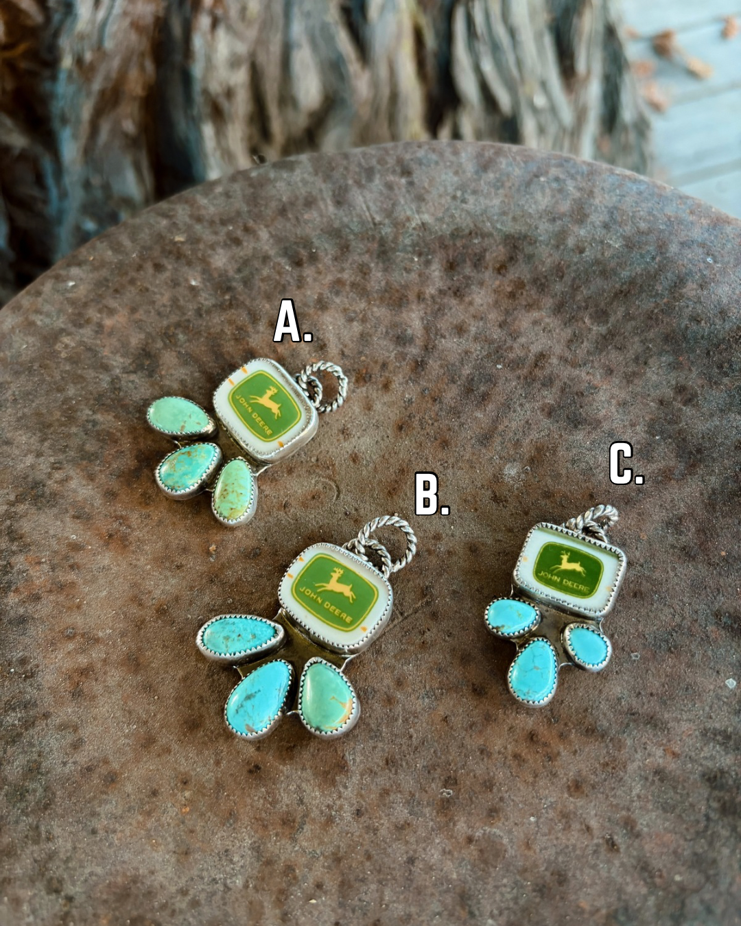 The Deere Darling Pendant (A)