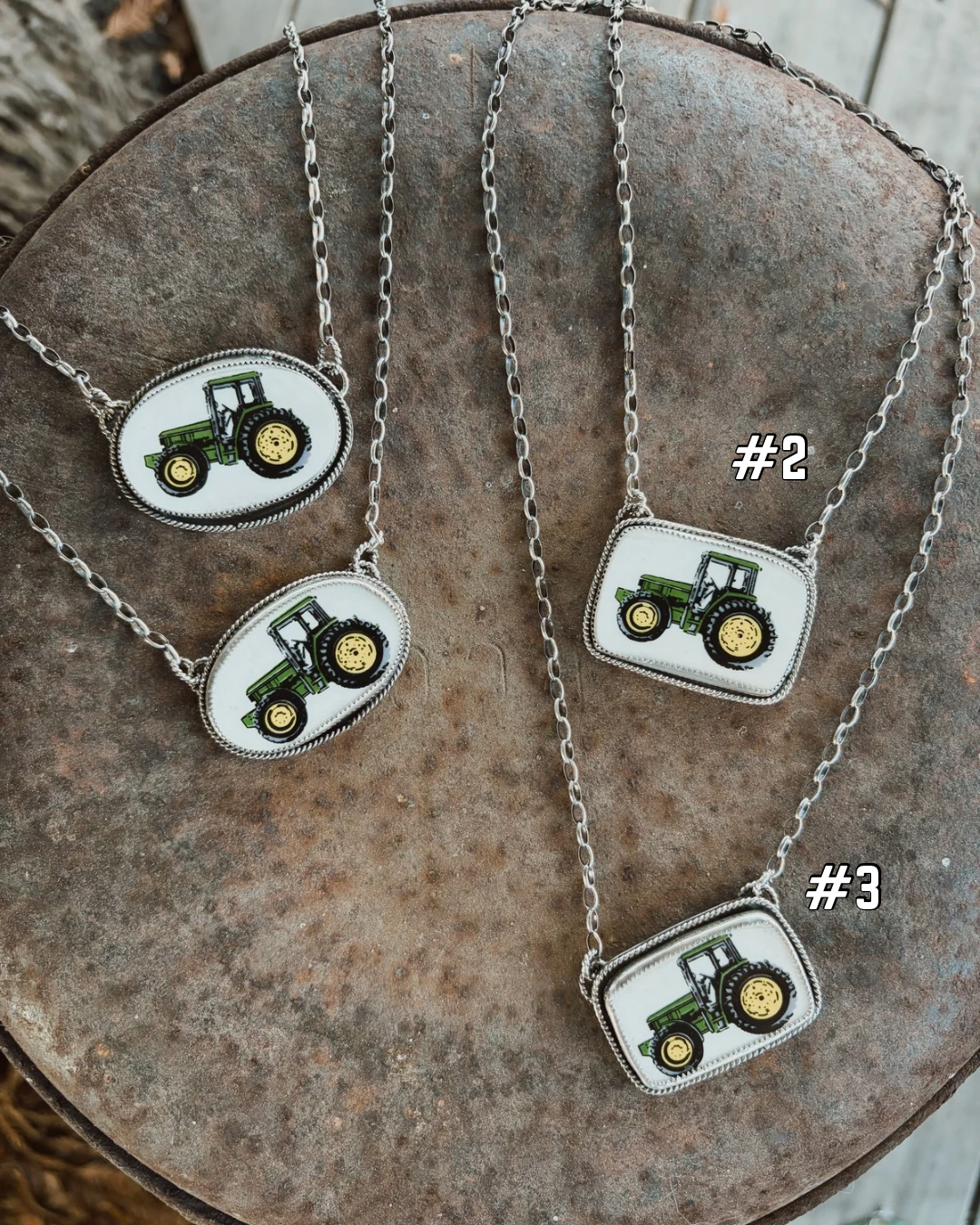 The John Deere Necklace (Square #3)