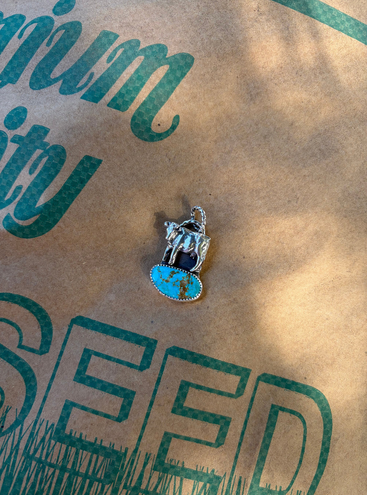Blue Moo Pendant